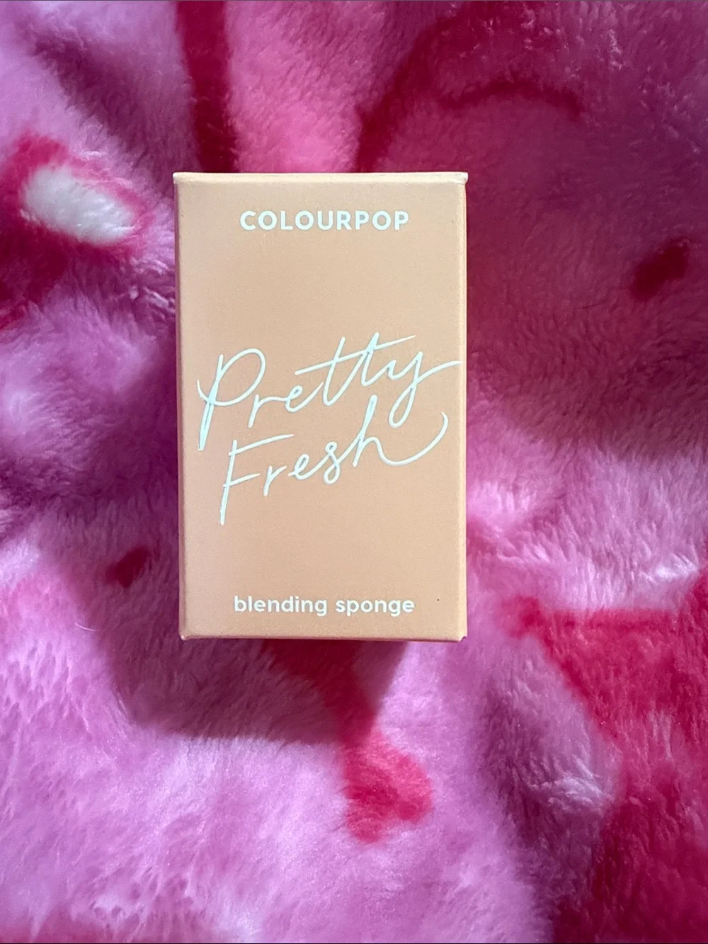 ColourPop Pretty Fresh Blending Sponge - Peach Box